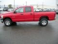 2008 Flame Red Dodge Ram 1500 ST Quad Cab 4x4  photo #8