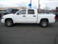 Bright White - Dakota SLT Quad Cab 4x4 Photo No. 8