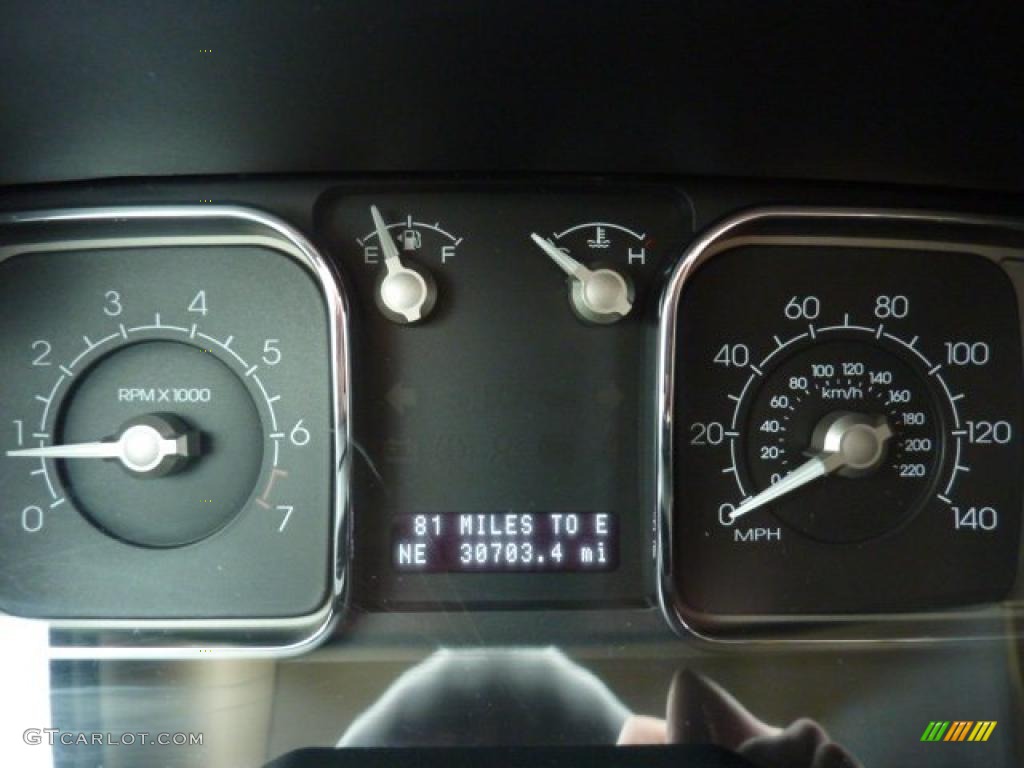 2008 Lincoln MKX AWD Gauges Photo #46520586