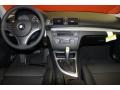 2011 BMW 1 Series Black Interior Dashboard Photo