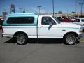 1992 Oxford White Ford F150 S Regular Cab  photo #4