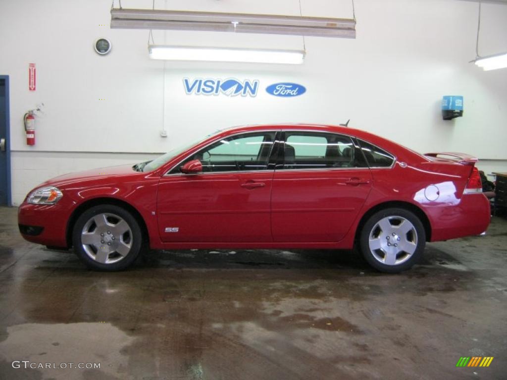 2007 Impala SS - Precision Red / Ebony Black photo #15
