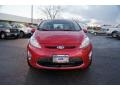 Red Candy Metallic 2011 Ford Fiesta SES Hatchback Exterior