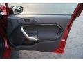 Charcoal Black/Blue Cloth Door Panel Photo for 2011 Ford Fiesta #46521717