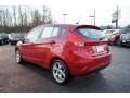 Red Candy Metallic 2011 Ford Fiesta SES Hatchback Exterior