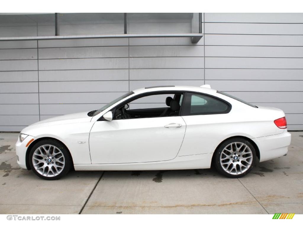 Alpine White 2009 BMW 3 Series 328i Coupe Exterior Photo #46522029