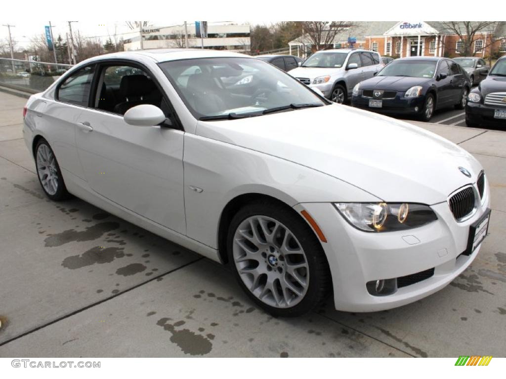 Alpine White 2009 BMW 3 Series 328i Coupe Exterior Photo #46522110