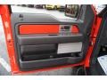 Raptor Black/Orange Door Panel Photo for 2011 Ford F150 #46522320