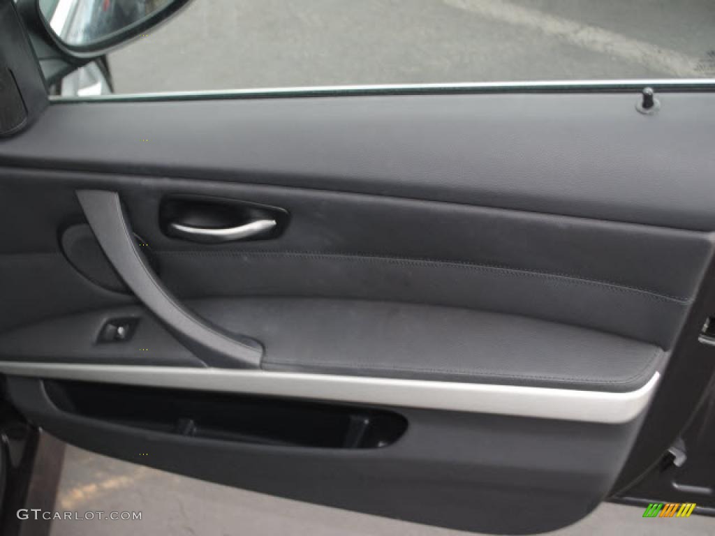 2008 3 Series 335i Sedan - Sparkling Graphite Metallic / Black photo #5