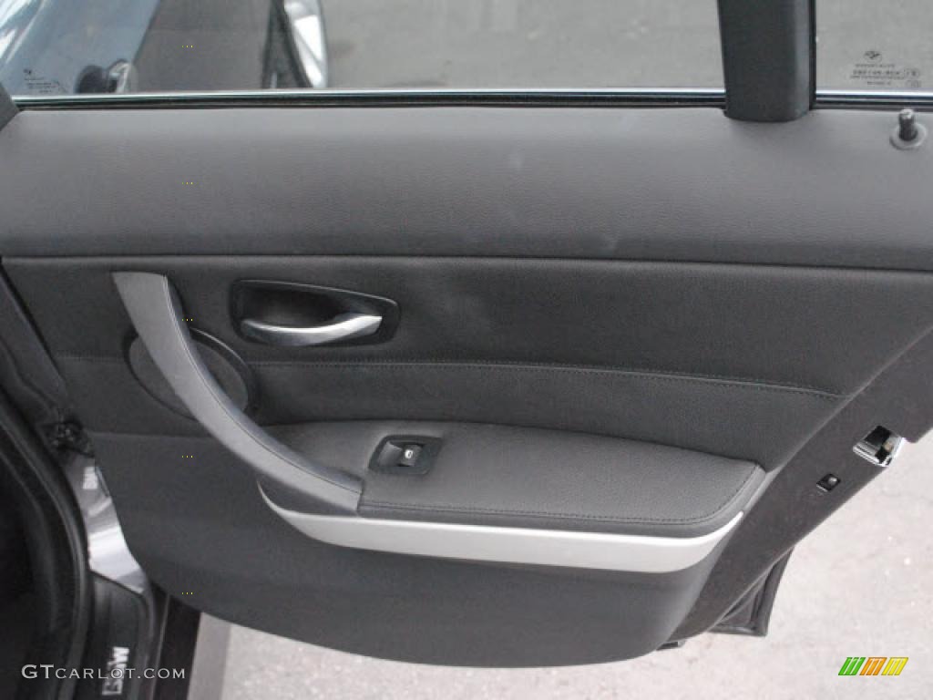 2008 3 Series 335i Sedan - Sparkling Graphite Metallic / Black photo #7