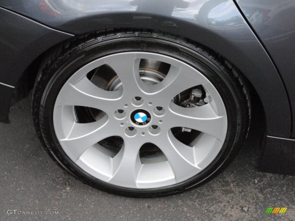 2008 3 Series 335i Sedan - Sparkling Graphite Metallic / Black photo #8