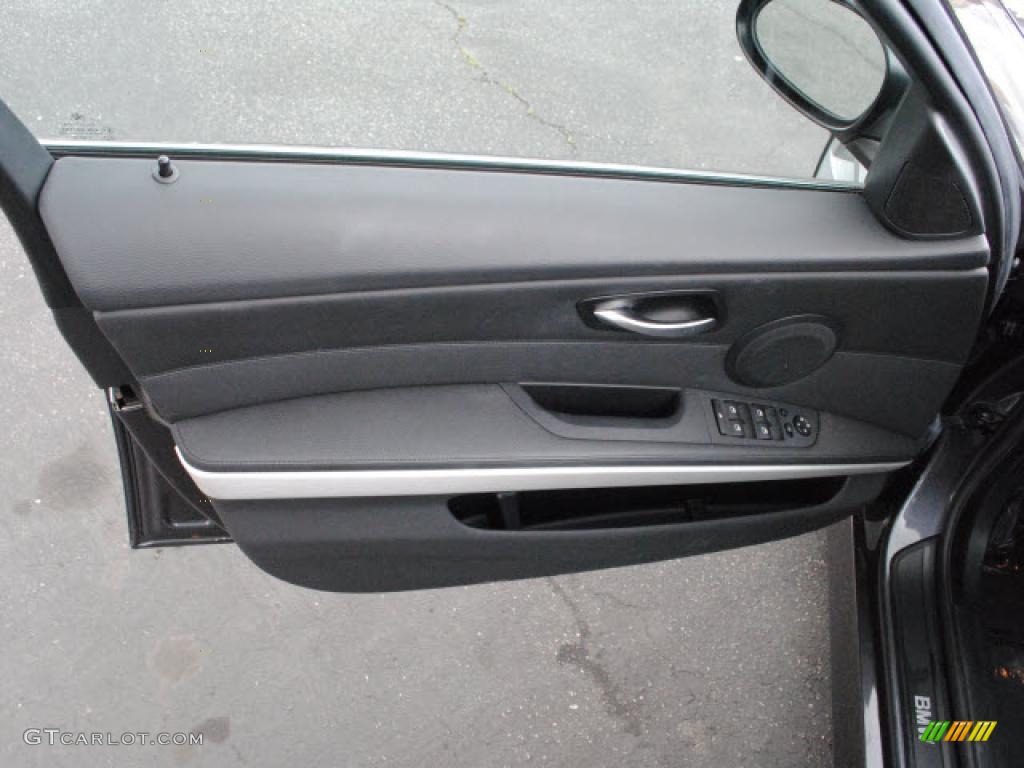 2008 3 Series 335i Sedan - Sparkling Graphite Metallic / Black photo #18