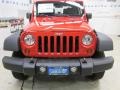 2011 Flame Red Jeep Wrangler Sport 4x4  photo #3