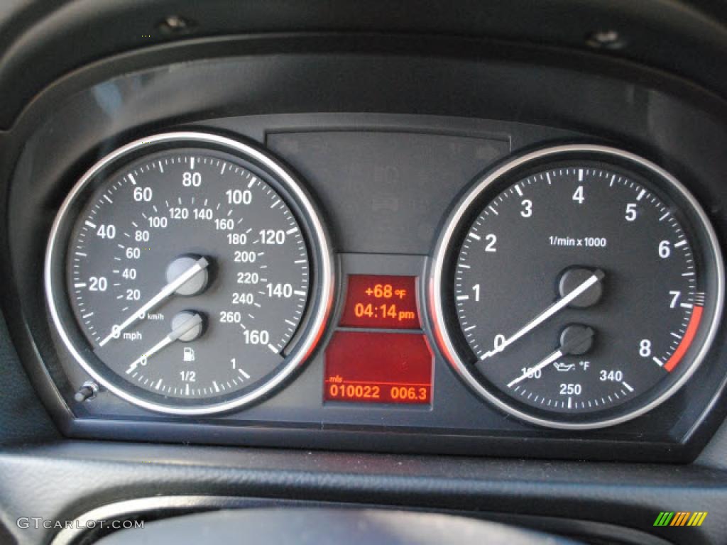 2009 BMW 3 Series 335i Sedan Gauges Photo #46523373
