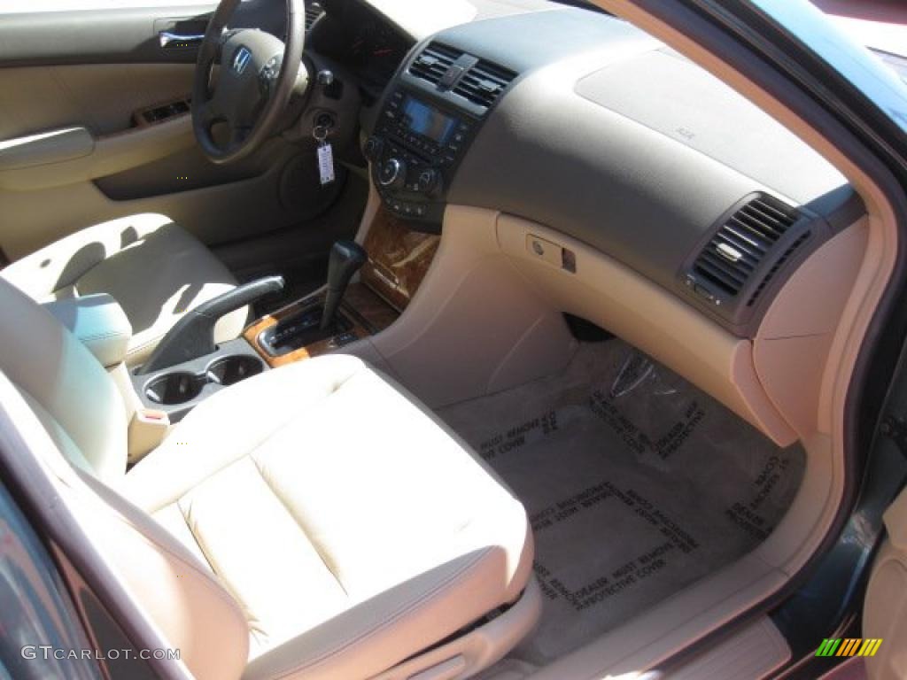 2003 Accord EX V6 Sedan - Noble Green Pearl / Ivory photo #6