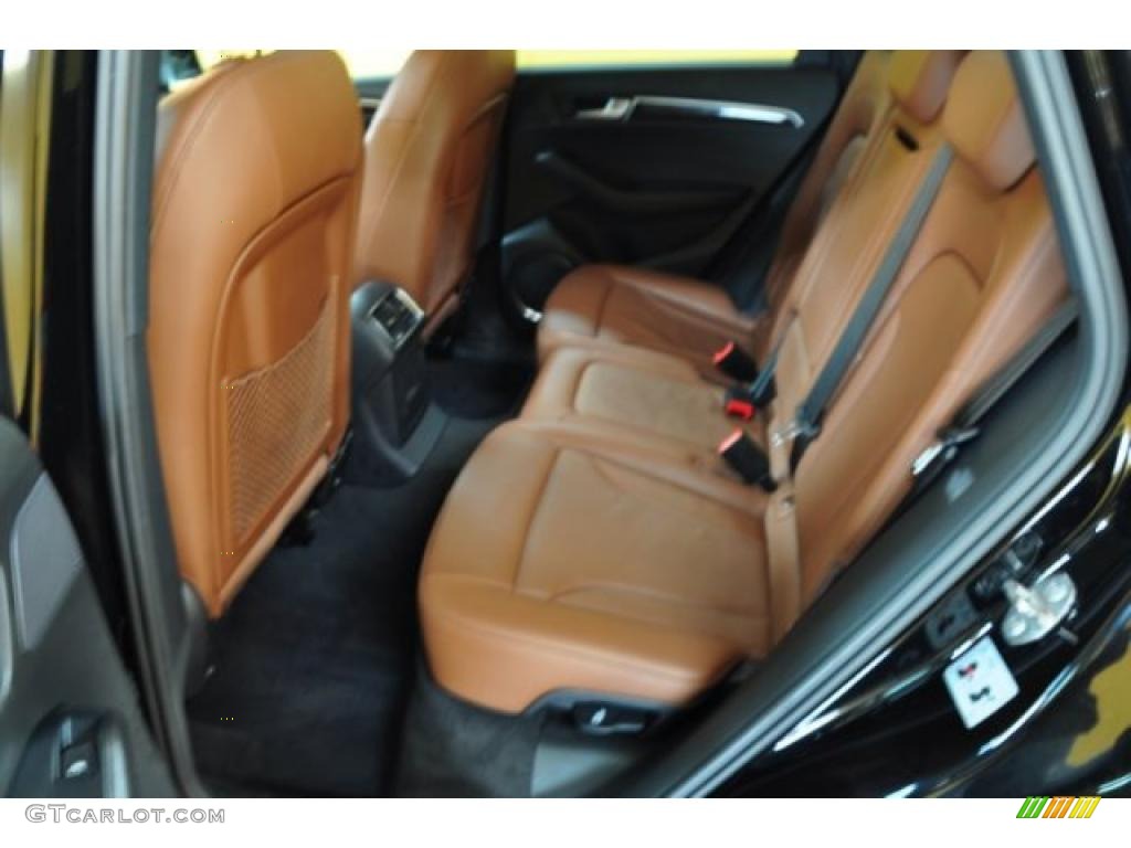 Cinnamon Brown Interior 2010 Audi Q5 3.2 quattro Photo #46524018
