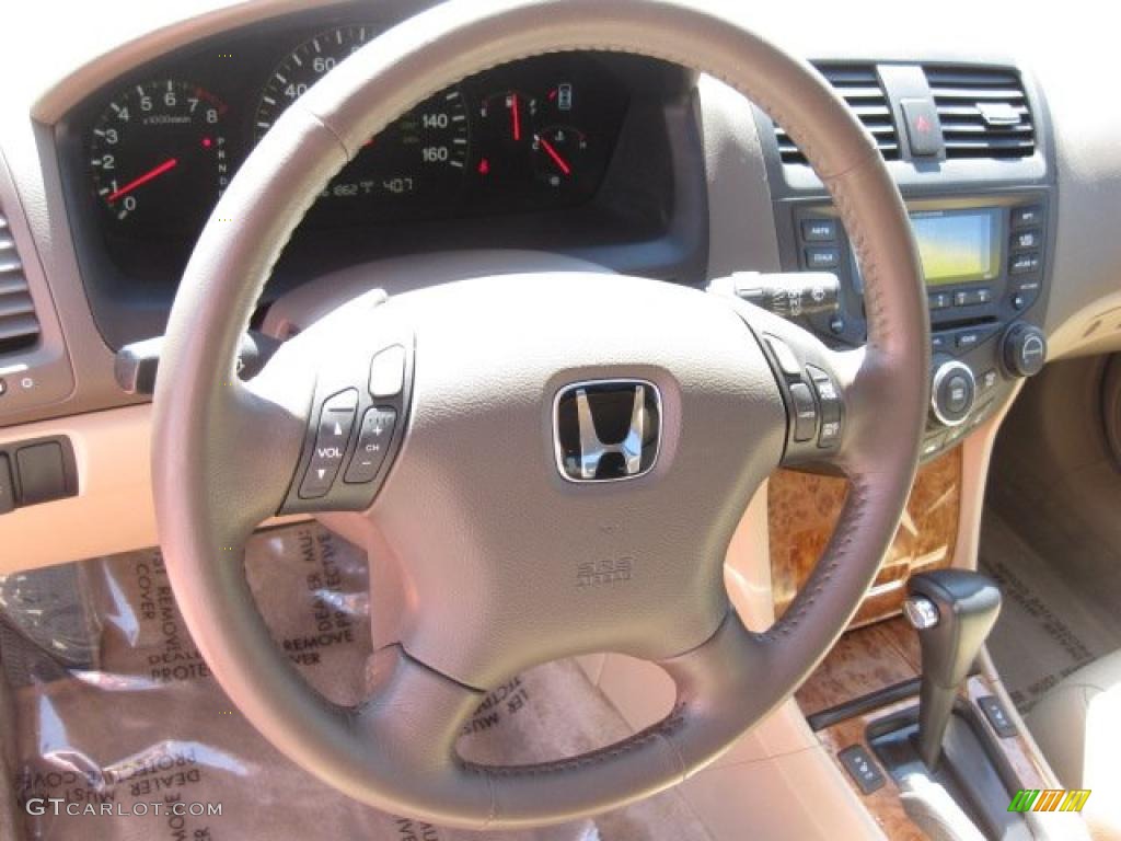 2003 Accord EX V6 Sedan - Noble Green Pearl / Ivory photo #9