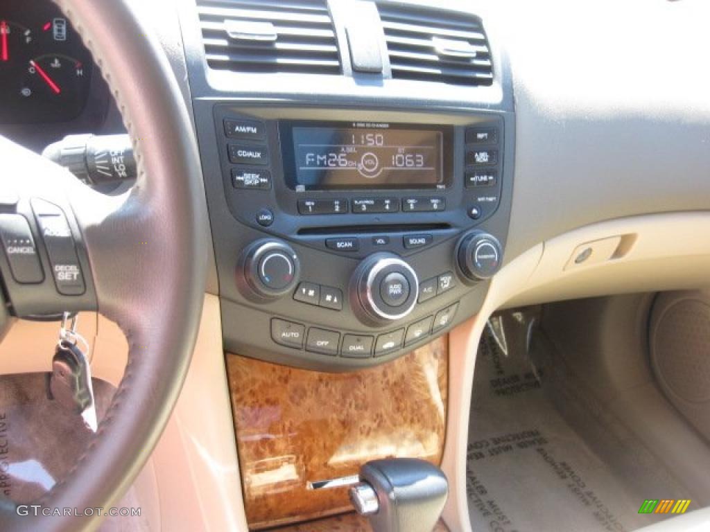 2003 Accord EX V6 Sedan - Noble Green Pearl / Ivory photo #10