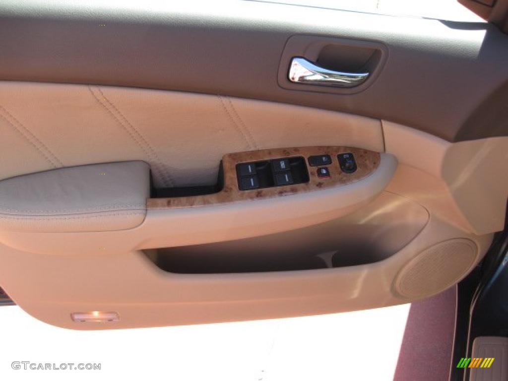 2003 Accord EX V6 Sedan - Noble Green Pearl / Ivory photo #13
