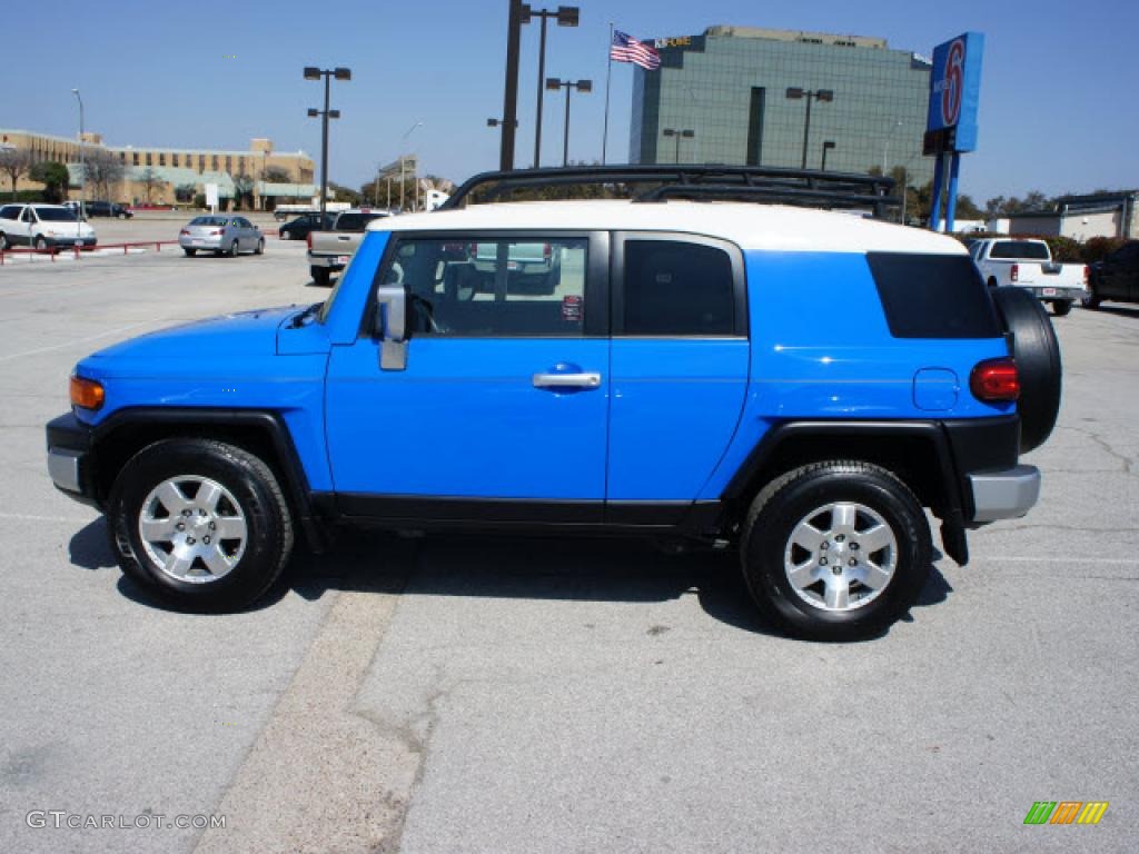 Voodoo Blue 2008 Toyota FJ Cruiser Standard FJ Cruiser Model Exterior Photo #46525761