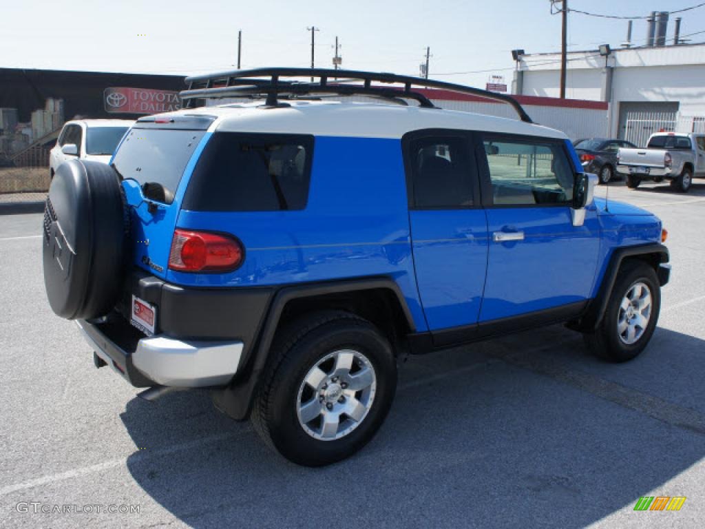 2008 FJ Cruiser  - Voodoo Blue / Dark Charcoal photo #4