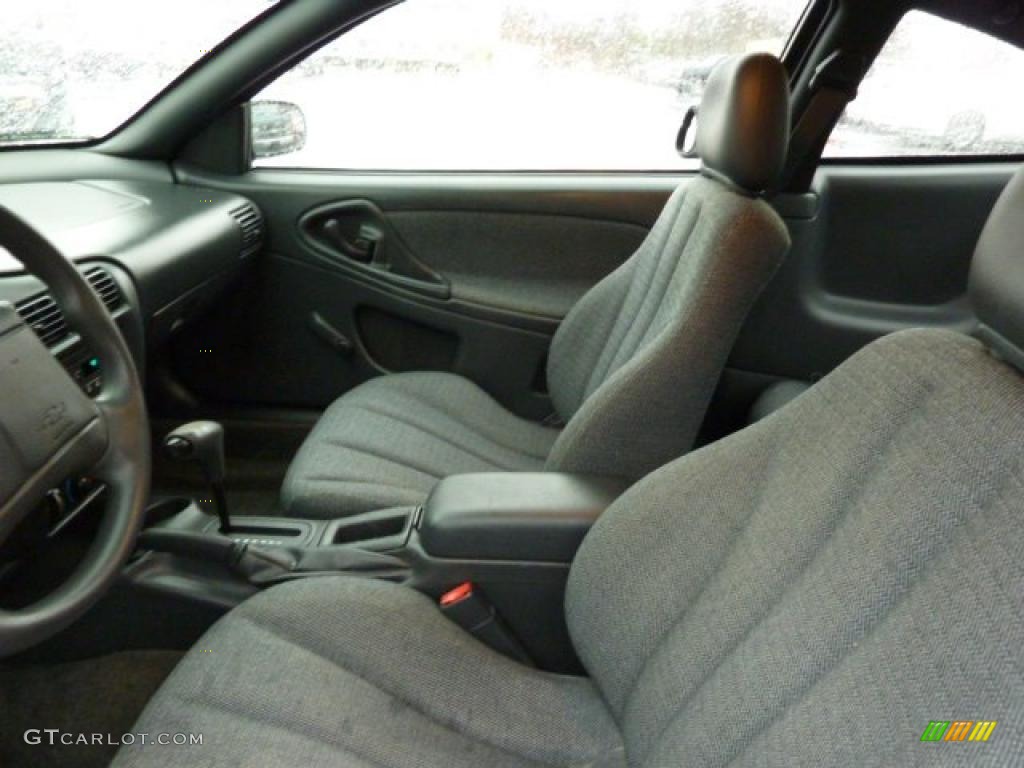 2002 Cavalier Coupe - Black / Graphite photo #7