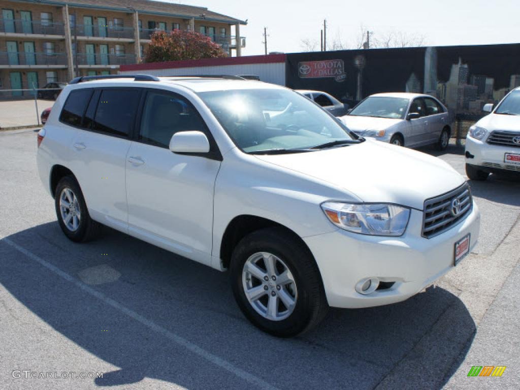 2010 Highlander SE - Blizzard White Pearl / Sand Beige photo #6