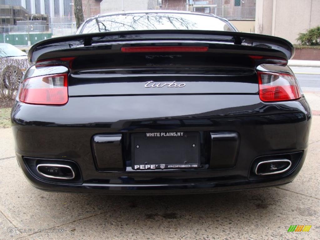Black 2009 Porsche 911 Turbo Coupe Exterior Photo #46526907