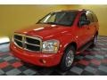 2005 Flame Red Dodge Durango Limited 4x4  photo #2