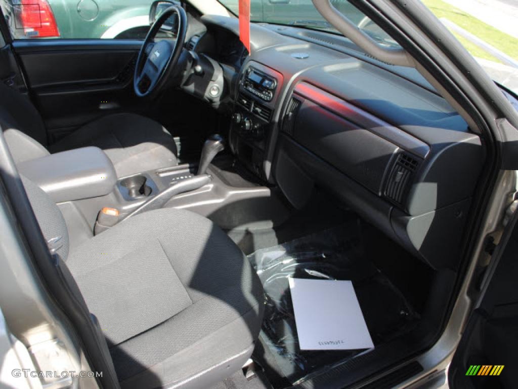 2003 Grand Cherokee Laredo - Light Pewter Metallic / Dark Slate Gray photo #3