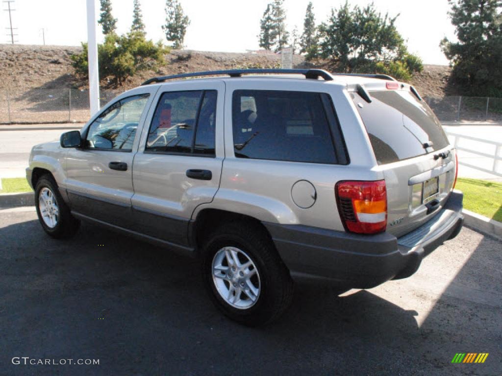 2003 Grand Cherokee Laredo - Light Pewter Metallic / Dark Slate Gray photo #11