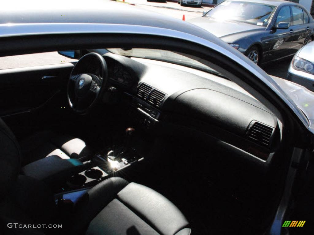 2004 3 Series 325i Coupe - Silver Grey Metallic / Black photo #3