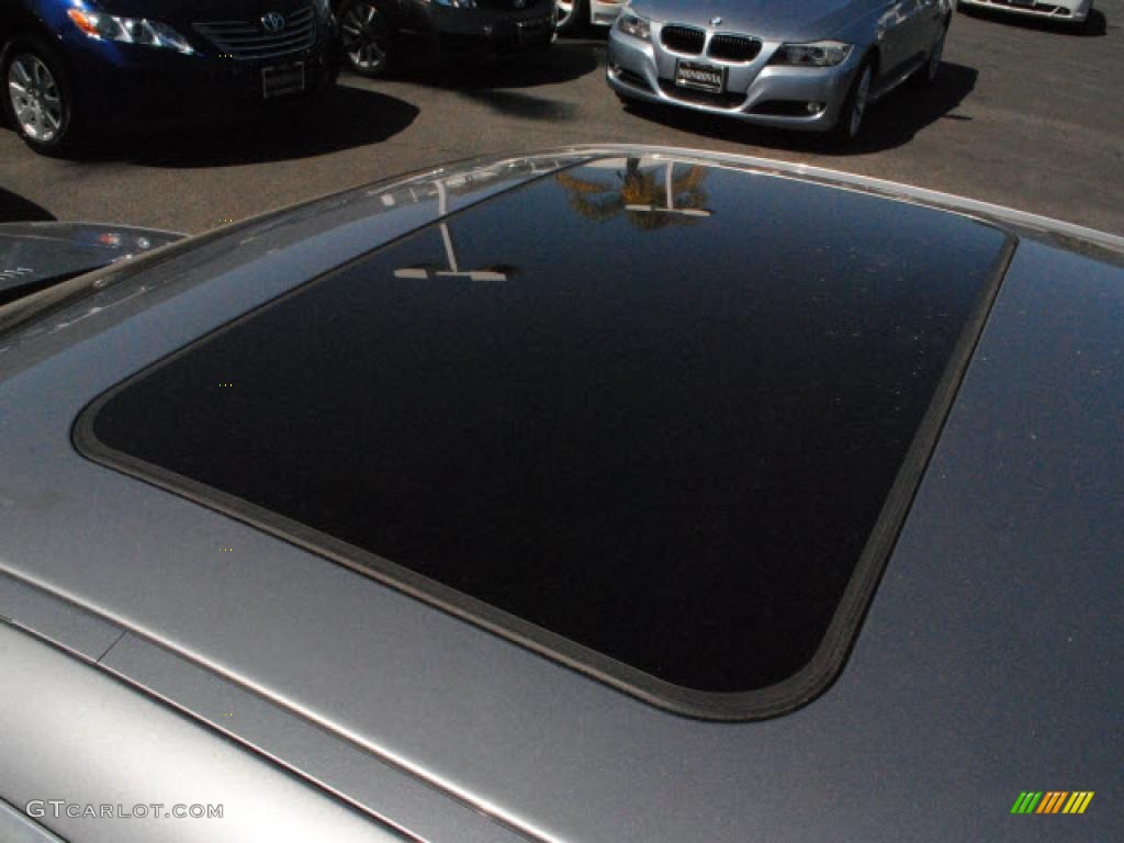 2004 3 Series 325i Coupe - Silver Grey Metallic / Black photo #11
