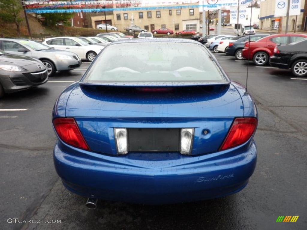2004 Sunfire Coupe - Electric Blue Metallic / Graphite photo #4