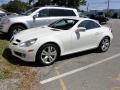 2009 Arctic White Mercedes-Benz SLK 350 Roadster  photo #3