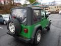 2004 Electric Lime Green Pearl Jeep Wrangler X 4x4  photo #5