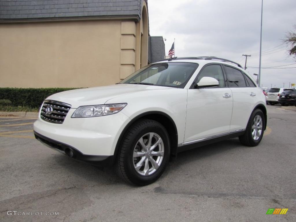 Ivory White Pearl 2008 Infiniti FX 35 Exterior Photo #46530411