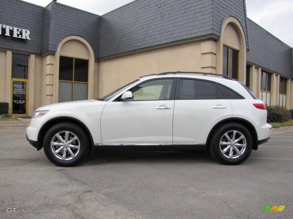 Ivory White Pearl 2008 Infiniti FX 35 Exterior Photo #46530426
