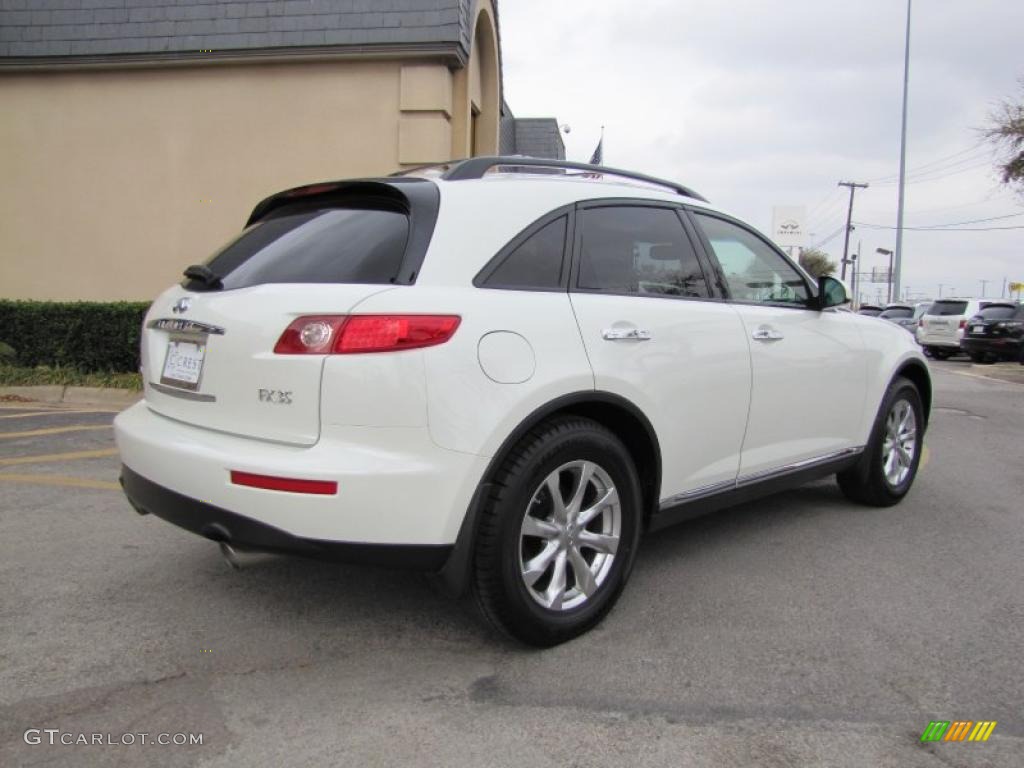 Ivory White Pearl 2008 Infiniti FX 35 Exterior Photo #46530450