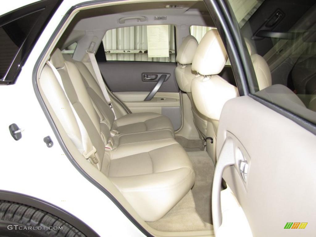Wheat Interior 2008 Infiniti FX 35 Photo #46530507