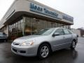 2007 Alabaster Silver Metallic Honda Accord EX-L Sedan  photo #1