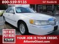 1998 White Pearl Metallic Lincoln Town Car Signature  photo #4