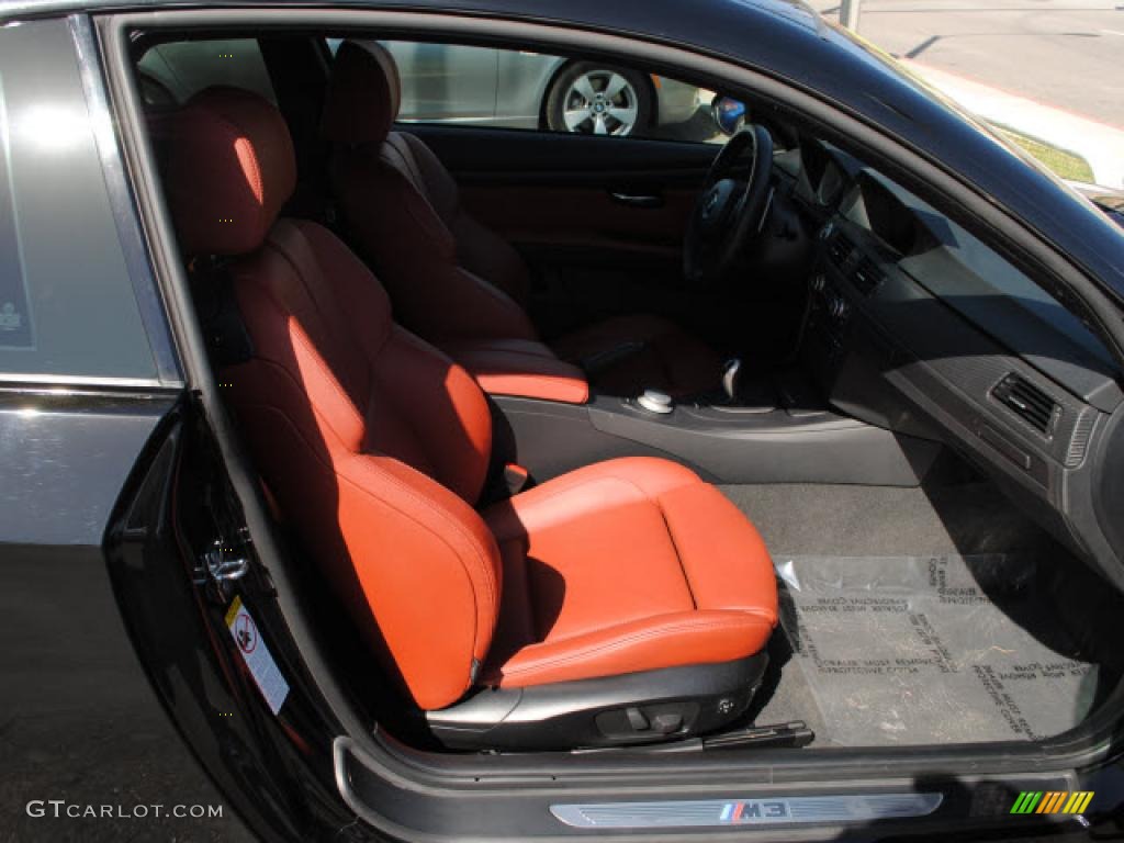 Fox Red Interior 2008 BMW M3 Coupe Photo #46531752
