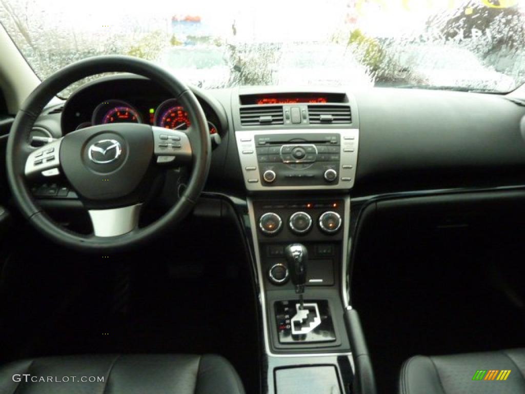 2009 Mazda MAZDA6 i Grand Touring Black Dashboard Photo #46531920