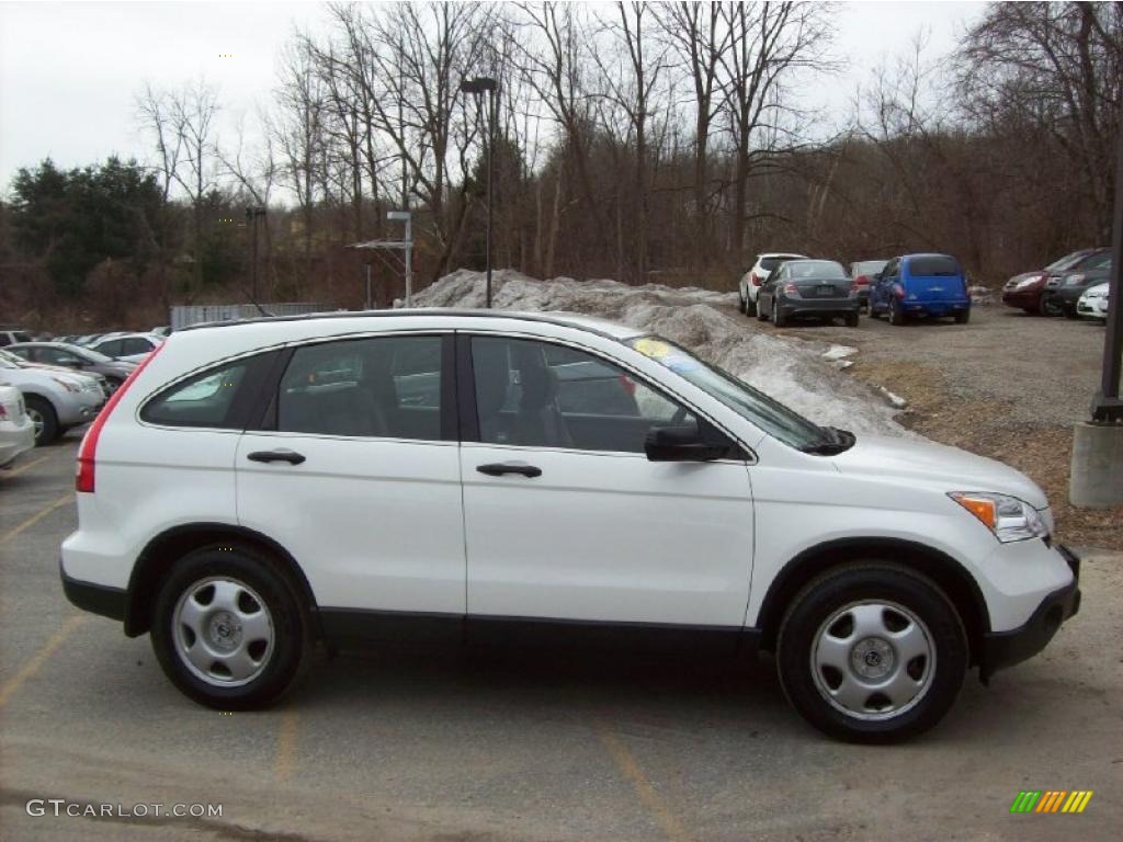 2007 CR-V LX 4WD - Taffeta White / Gray photo #18