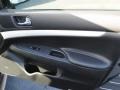 Graphite 2009 Infiniti G 37 x S Sedan Door Panel