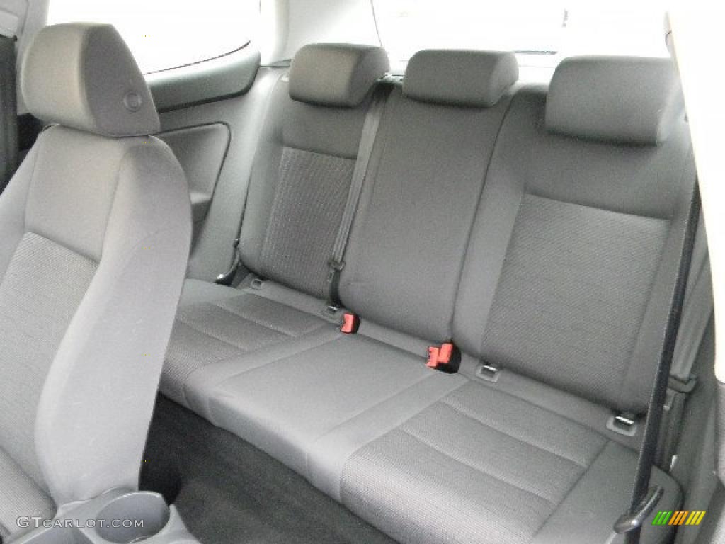 Anthracite Black Interior 2008 Volkswagen Rabbit 2 Door Photo #46532145