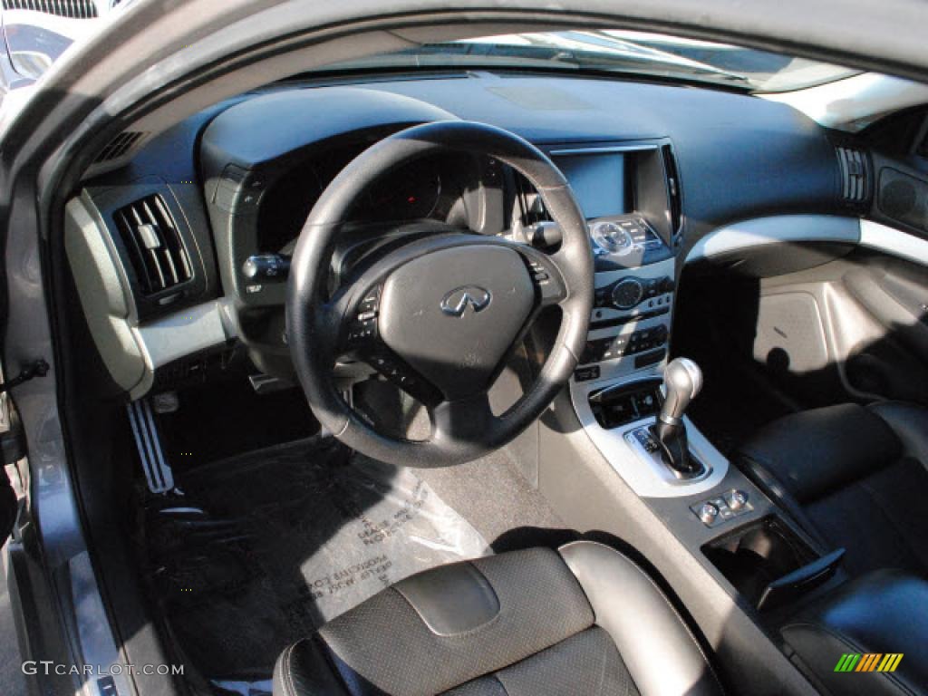 2009 Infiniti G 37 x S Sedan Graphite Dashboard Photo #46532214