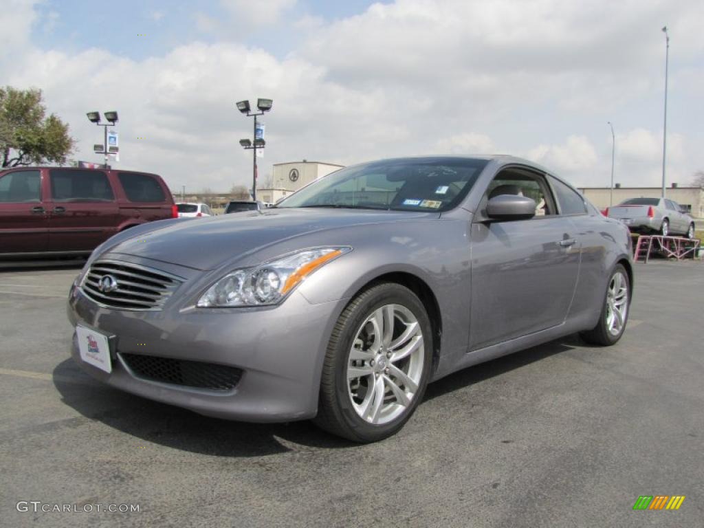 Platinum Graphite Gray 2008 Infiniti G 37 Journey Coupe Exterior Photo #46532805