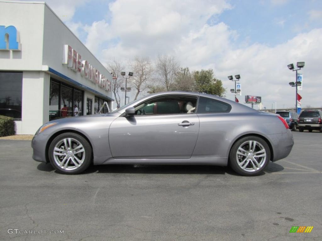 Platinum Graphite Gray 2008 Infiniti G 37 Journey Coupe Exterior Photo #46532823